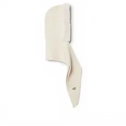 Liu Jo für Damen. 2F6009-MA34S Beigefarbener Kapuzenschal (OSFA), Lässig, Acryl