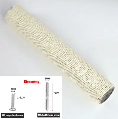 Inspire Picks RenewGrip Sisal Cat Scratching Post Replacement Pole With M8 Screw sisal Column 40x6.5cm