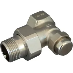 Oventrop Combi LR Heizkörper-Verschraubung 1027568 DN 25, Eck, vernickelt