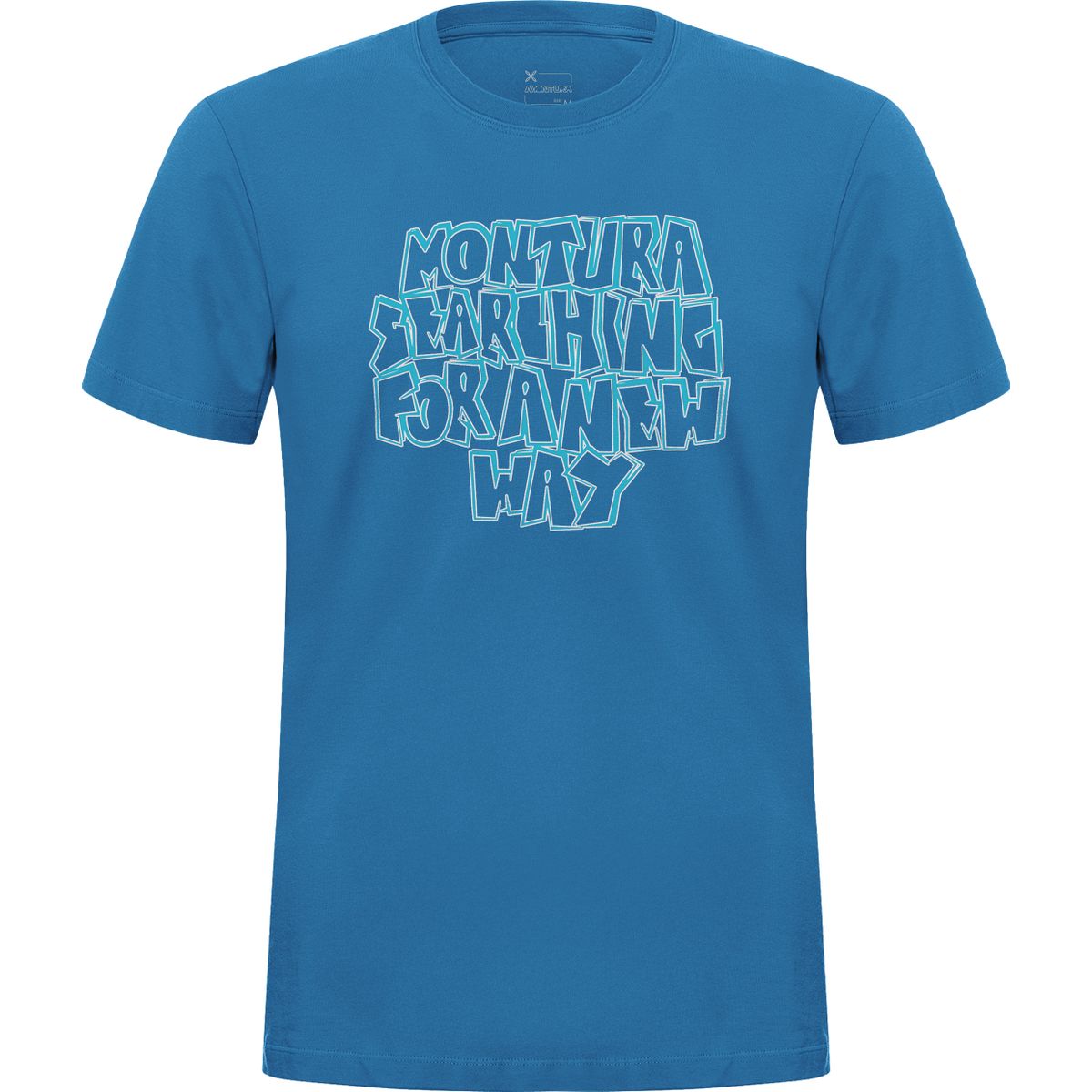 Montura Knots T-shirt b.blue (850) XS MTGC08X-5290-850-XS