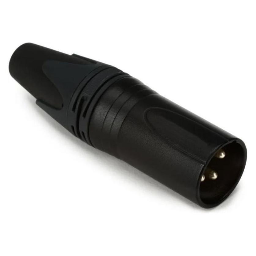 equip Kabelverbinder 3-Polig Stecker schwarz (147930)
