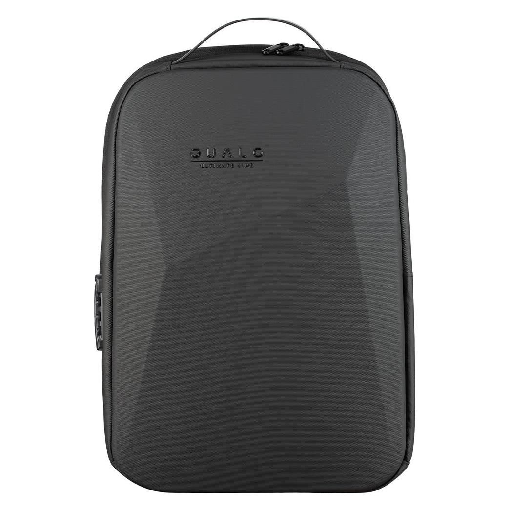 Qualo Backpacks Laptop backpack Ultimate Line USB-C 15.6 Black (QPS-W-USB-01)