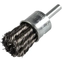 MGA, Bürstenwerkzeug, 10X KLINGSPOR 358345 Pinselbürste gezopft, 30 x 6 mm, für EDEL-Stahl
