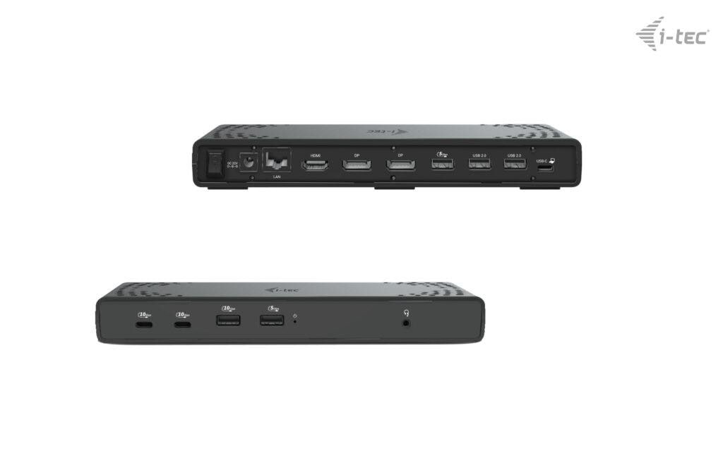 i-tec USB-C Triple Display Docking Station Gen 2 + Power Delivery 100W C31TRIPLE4KDOCKPD