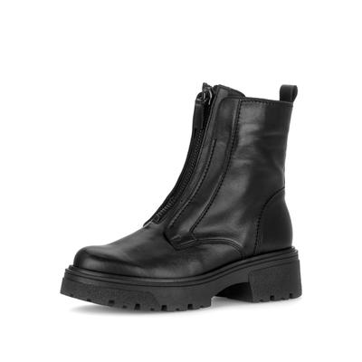 Stiefelette GABOR "Sportliche Stiefelette", Damen, Gr. 39, schwarz, Schuhe Stiefelette