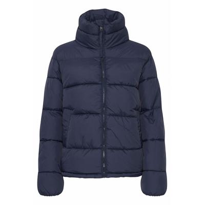 Steppjacke OXMO "Steppjacke OXBodila", Damen, Gr. 38, blau (total eclipse), Obermaterial: 100% Nylon NY., Jacken Steppjacke