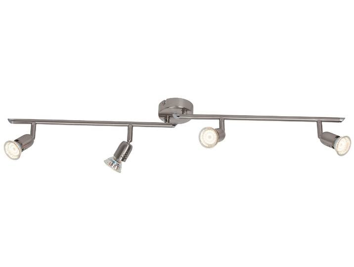 BRILLIANT LED Deckenstrahler LOONA , silber (silberfarben), 4, Leuchten, LED Deckenleuchte, LED Deckenlampe, LED Deckenstrahler