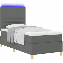 vidaXL, Boxspringbett, Inlenetta (Linien-Design) (80 x 200 cm)
