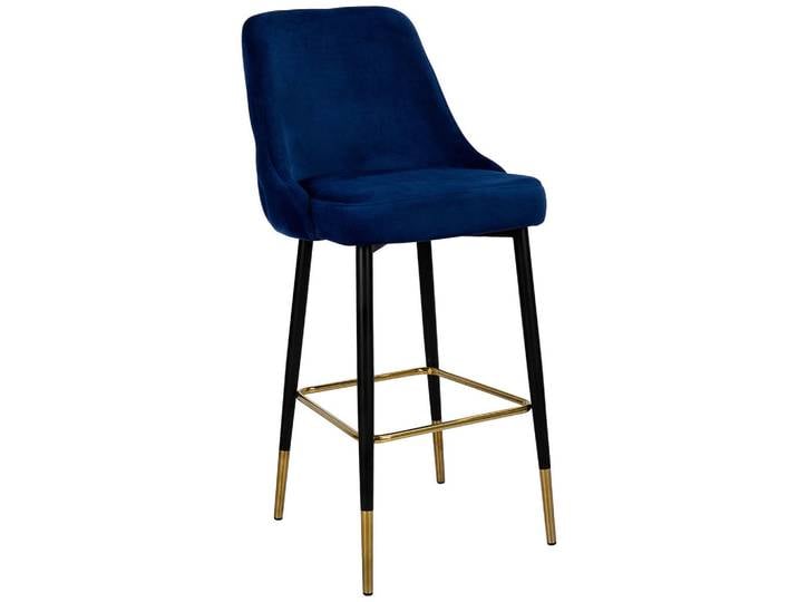 Kayoom Barhocker, Blau, Stativgestell, 53x110x57 cm, Esszimmer, Barmöbel, Barhocker