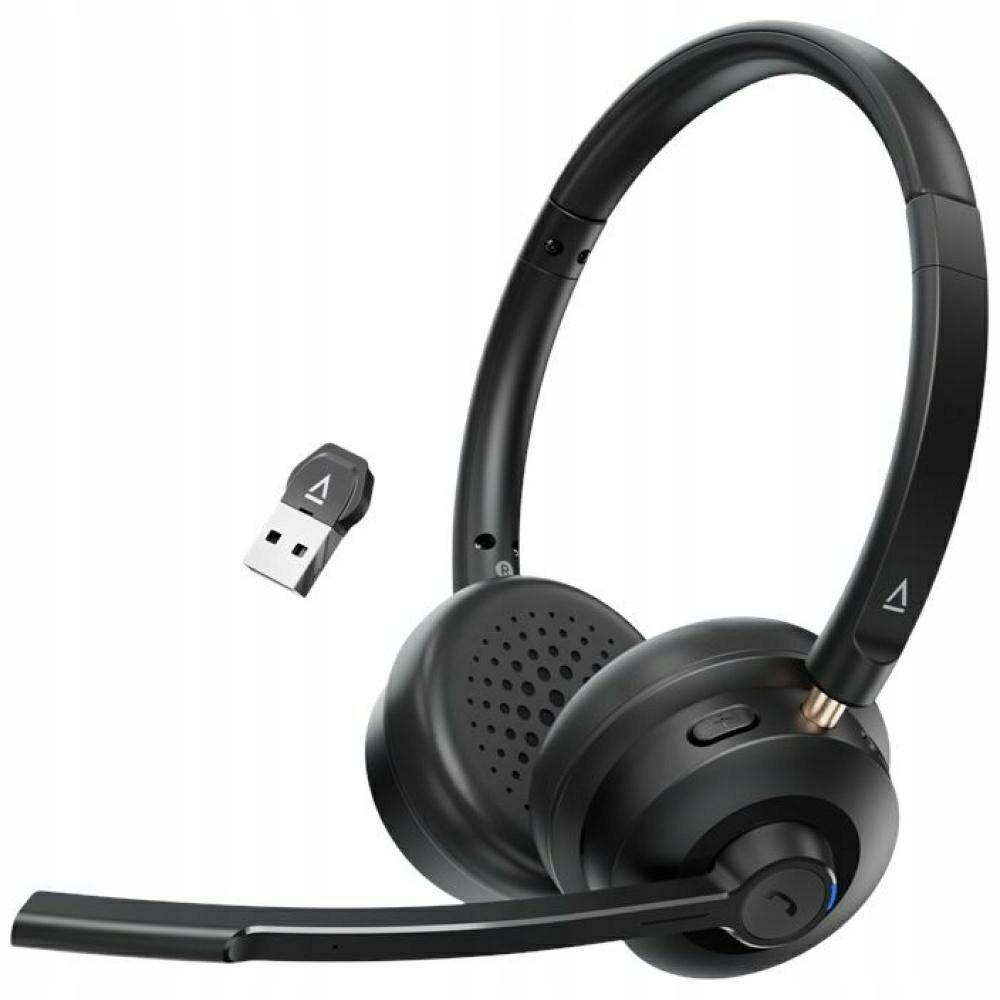 Creative Chat Wireless headset zwart met USB-dongle en Bluetooth