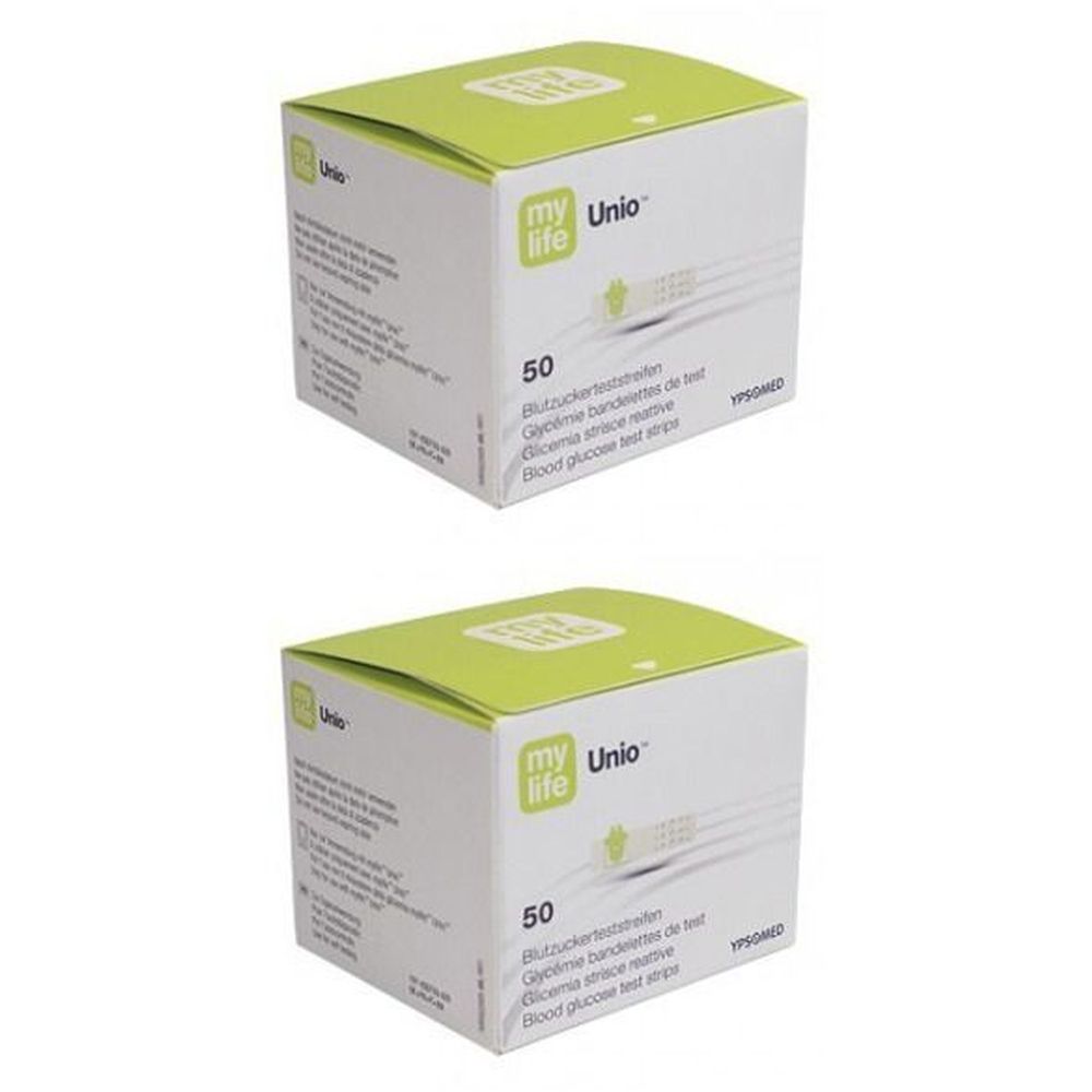 Mylife Unio Blutzucker Teststreifen 2x 2x50 St