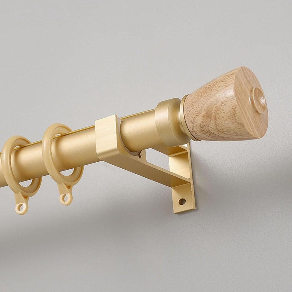 Gouden gordijnroede voor raamdecoratie, 0,6 meter