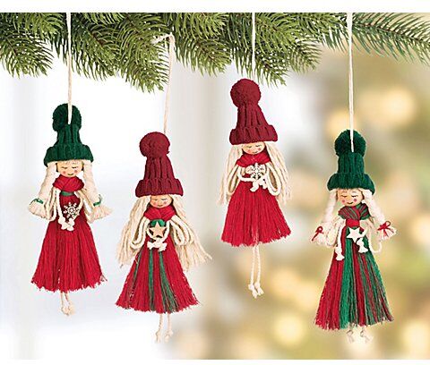 buttinette Bastel-Set "Makramee Elfen"
