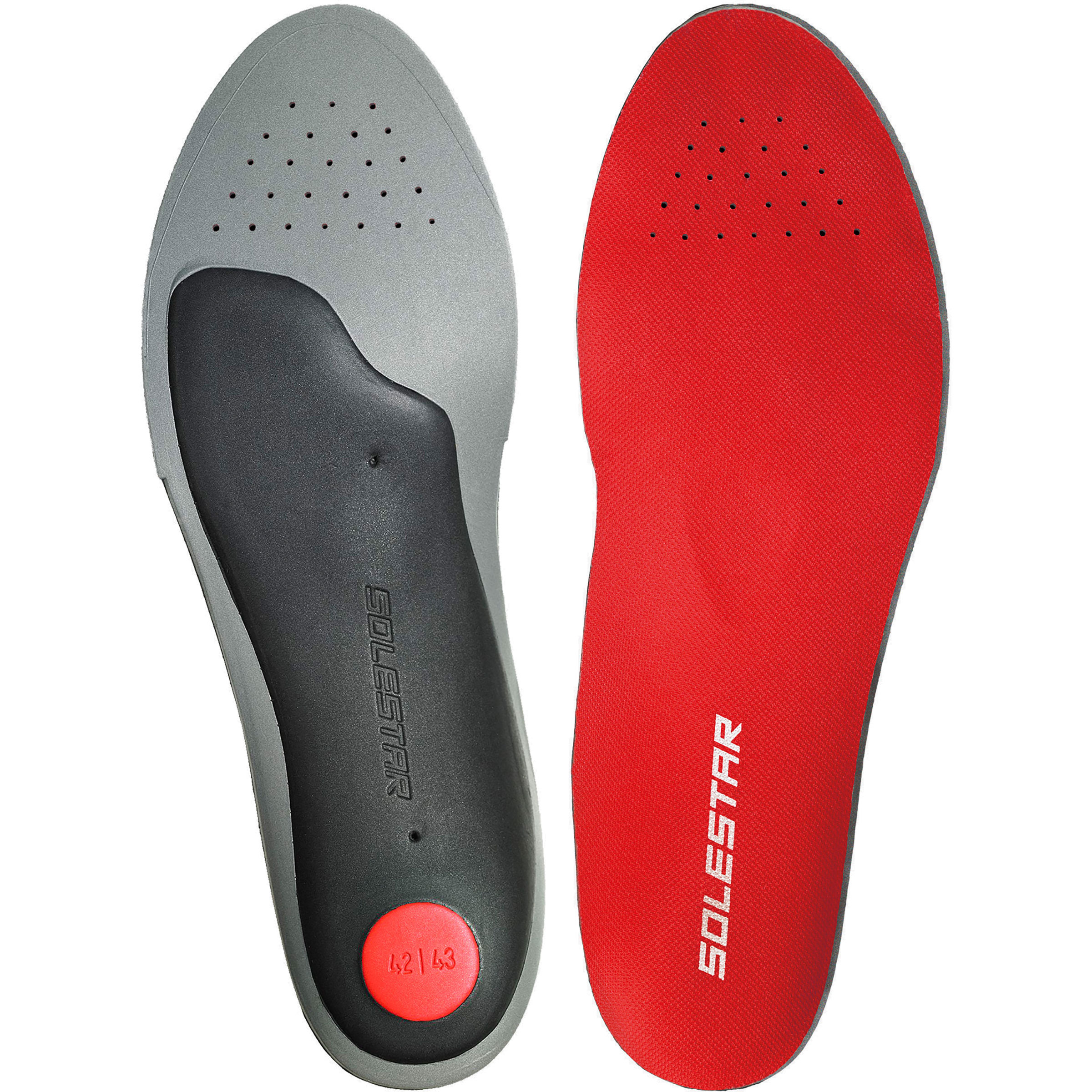 Solestar Neutral Run Einlegesohle Schuhzubehör rot Größe 41 Laufen | Trailrunning