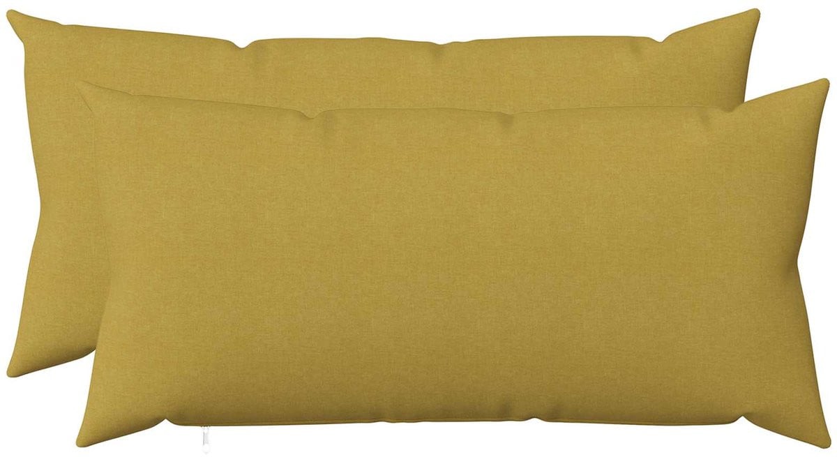 vidaXL Kussen HEERLEN Lichtgroen - Set van 2 - Polyester