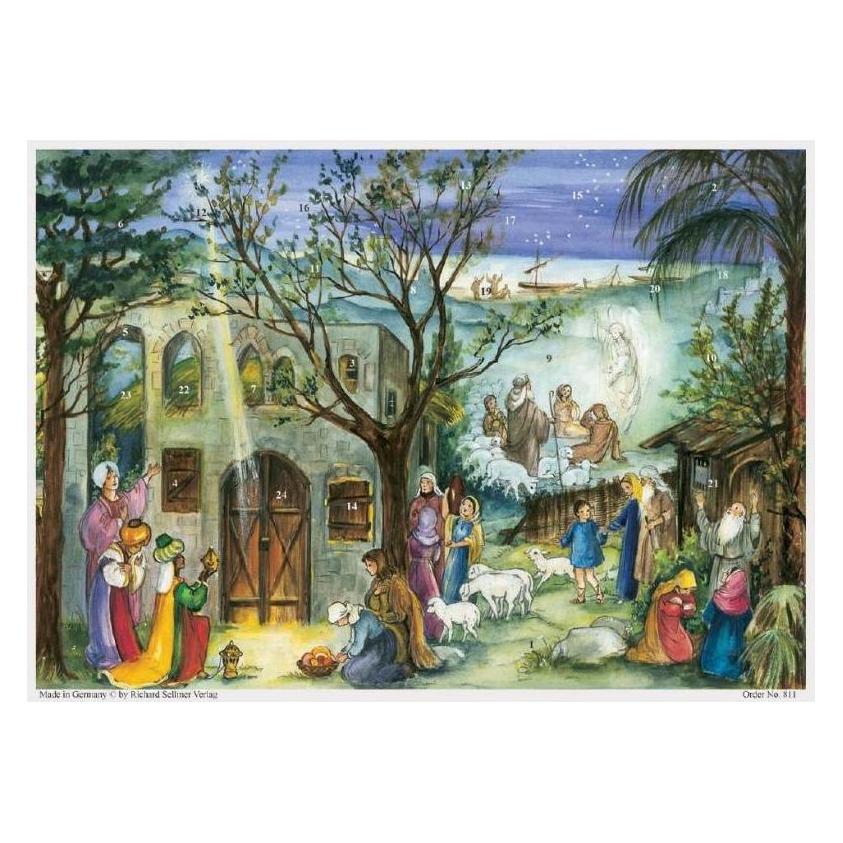 Sellmer Stall von Bethlehem (24 Türchen) (11842702)