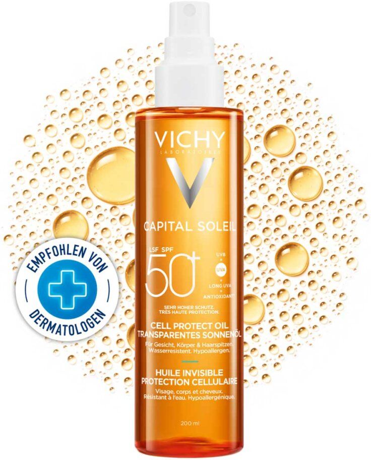 Vichy Capital Soleil Cell Protect Oil Lsf 50 200ml