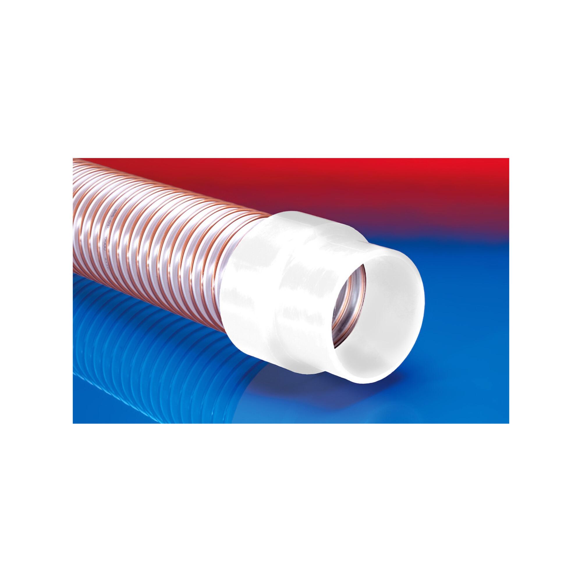 Norres lebensmittelechte Muffe aufschraubbar für AIRDUC® 350, 351 ,355 Ø 38mm (24000380010)
