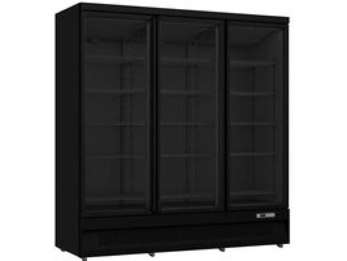 Armoire réfrigérée libre-service - 1664L - 3 portes vitrées - +1/+10°C - LED froid ventilé