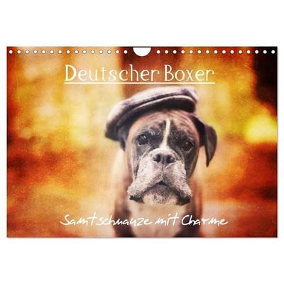 Deutscher Boxer (Wandkalender 2027 DIN A4 quer), CALVENDO Monatskalender