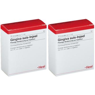 Gingiva Suis Injeel Ampullen 2x 2x10 St