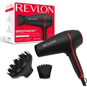 REVLON Haartrockner Smoothstay, RVDR5317E, Ionen-Haartrockner, 2000 Watt, schwarz