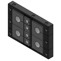 Icotek Kabeleinführungsleiste KEL 24/8-MT sw