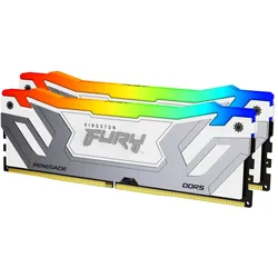 Kingston Technology FURY 48GB 8400MT/s DDR5 CL40 CUDIMM (2er-Kits) Renegade RGB Weiß XMP