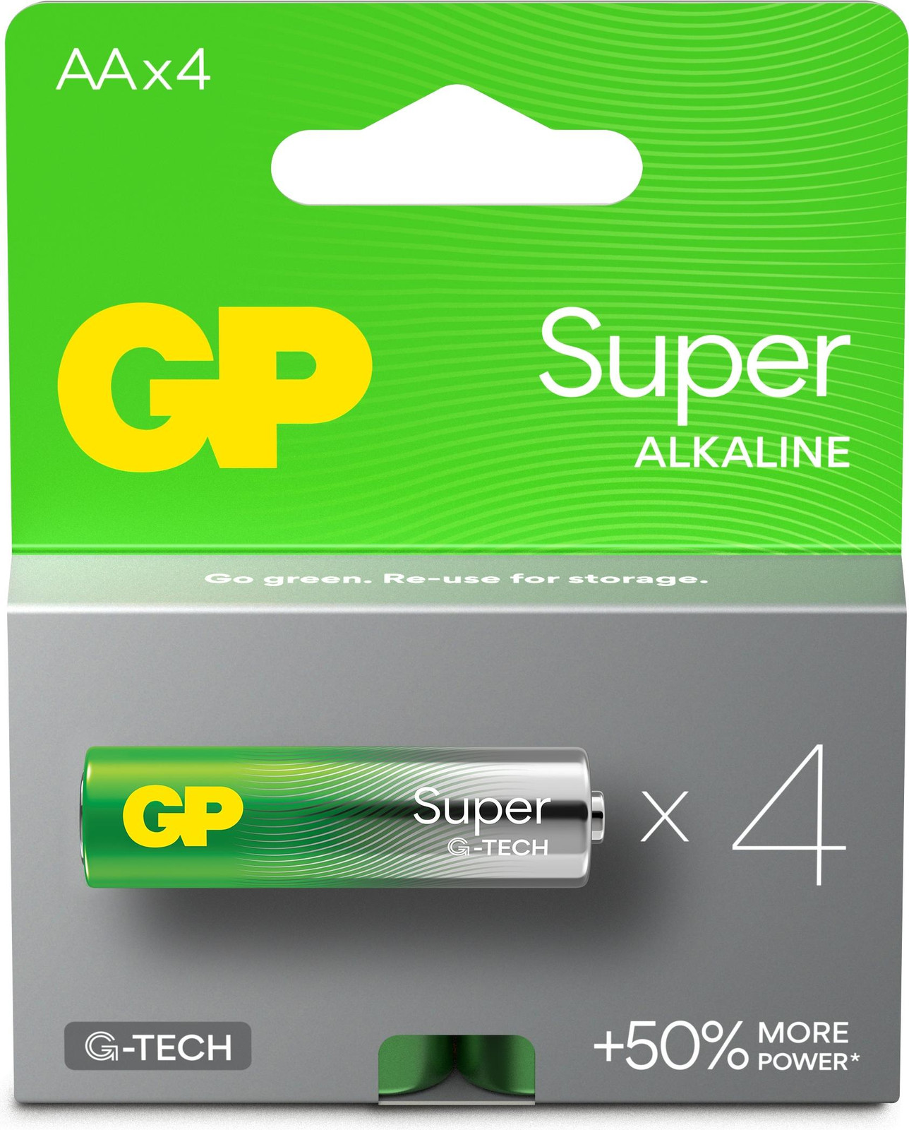 GP Batteries Super Mignon AA 1,5 V Batterijen