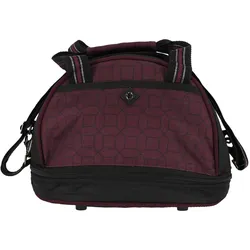 QHP Reithelmtasche Collection wine red, Größe: One Size