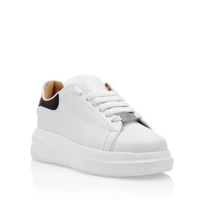 Sneaker PHILIPP PLEIN "Megastar", Herren, Gr. 35, Normalschaft, 01, weiß, Schuhe Sneaker