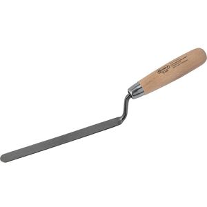 Connex Maurerkelle COX781194, 14 mm Breite, mit Holzgriff, Dänische Fugenkelle