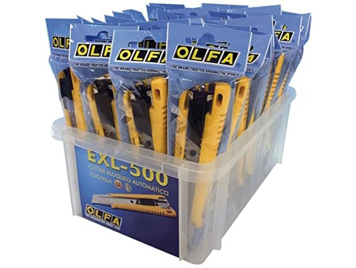 Olfa EXL-500/40 - Displaybox R Professional Cutter Tas EXL500 (40U)