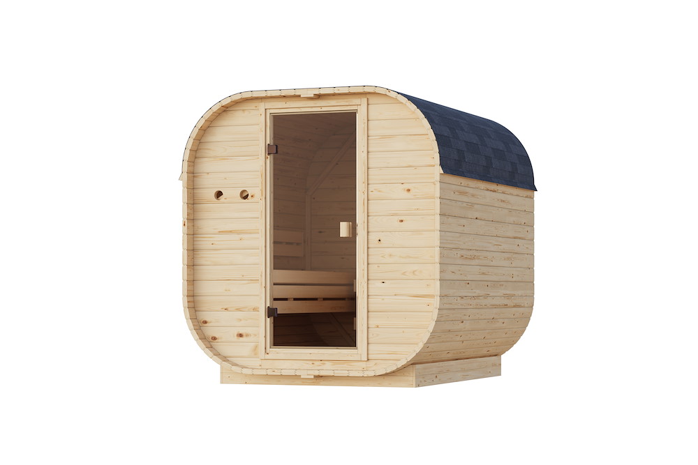 KARIBUHOLZT Fassauna Quadro 2 KG Tür 9 KW ext. Strg 16989839