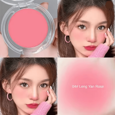 Inspire Essentials Natural Matte Waterproof Powder Blush For Cheeks And Face Contouring 5