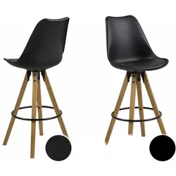 Actona »Dima« Barhocker Kunststoff 48,5x111,5x55 cm / weiss