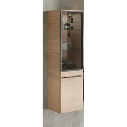 Pelipal Vitrinen-Midischrank Universelle Holzoptik Braun Eiche