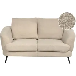 2-SITZER-SOFA Bouclé Hellbeige Kjaer