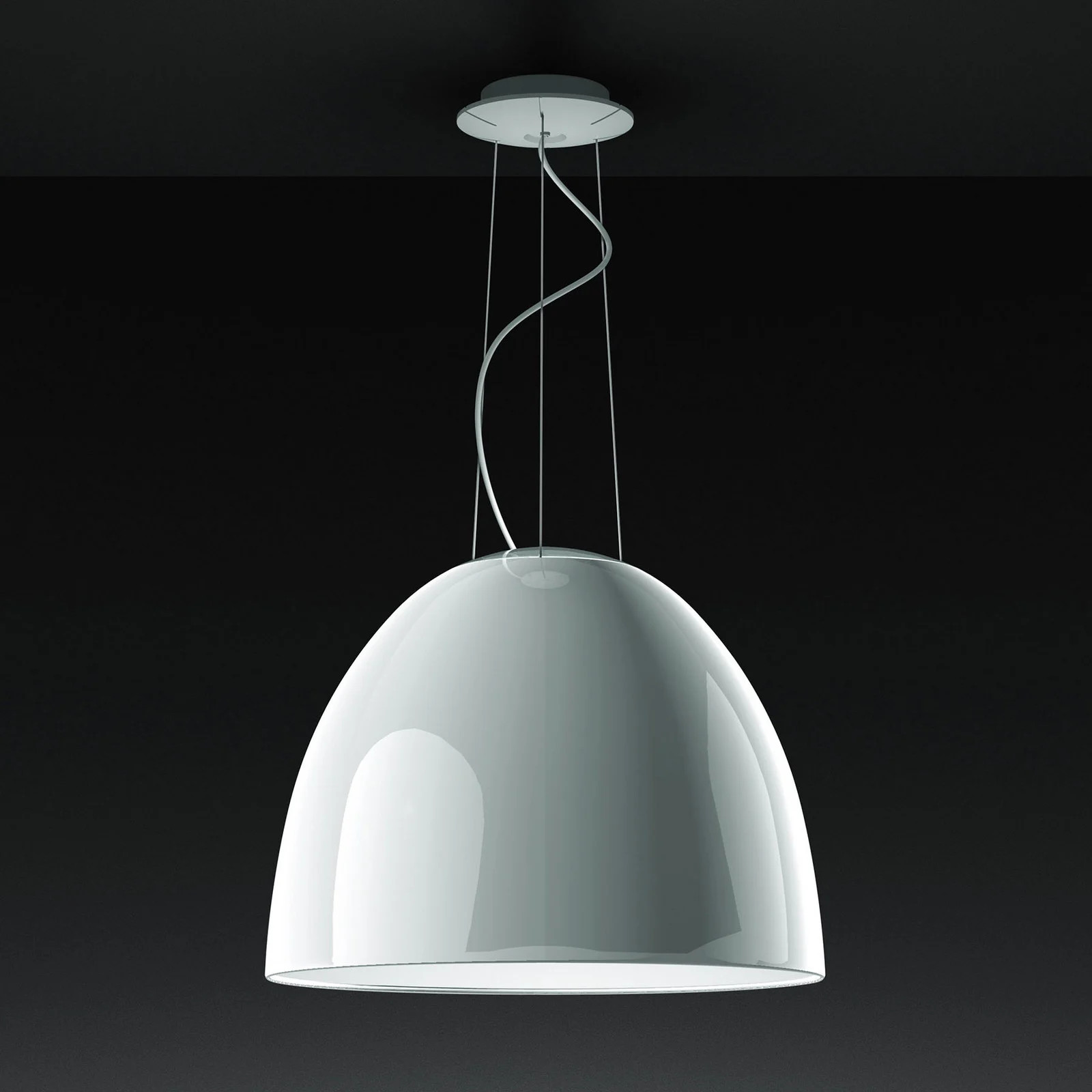 Artemide Nur Gloss S Hanglamp Wit - Metaal