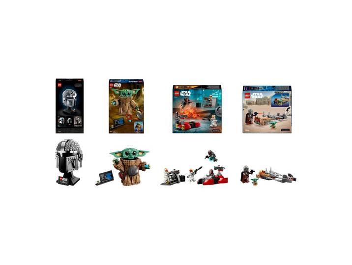 LEGO® Spielwerkzeug LEGO Star Wars Mandalorian-Bundle, Konstruktionsspielzeug