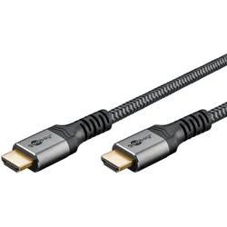 Goobay Ultra96 HDMI-Kabel, Videokabel, Schwarz
