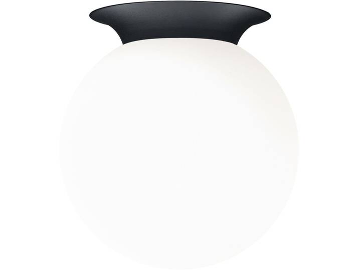 Deckenlampe Volkmar schwarz Metall B 20 cm