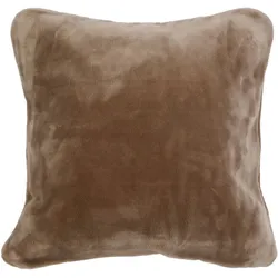 Gözze Kissenhülle Premium Cashmere Feeling taupe 50x50 cm