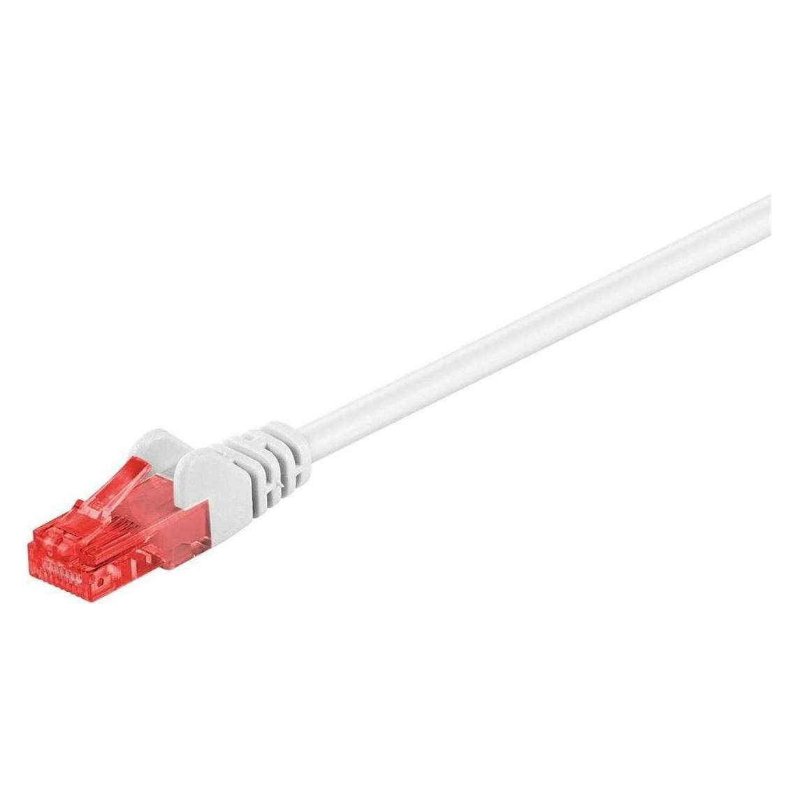 MicroConnect UTP CAT6 10M white PVC (U/UTP, CAT6, 10 m) (B-UTP610W)