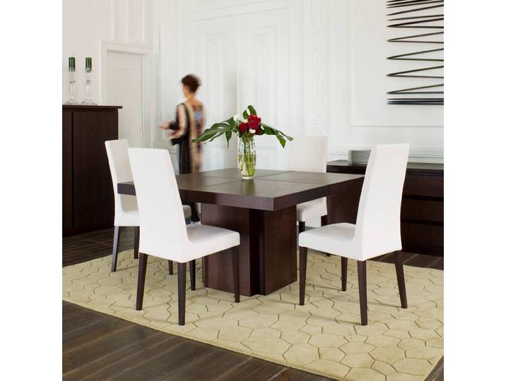 Table Dusk I 150 x 150cm Marron
