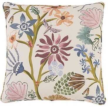 "Marletta Floral Pillow Cover - 20"" x 20"" - Ballard Designs"