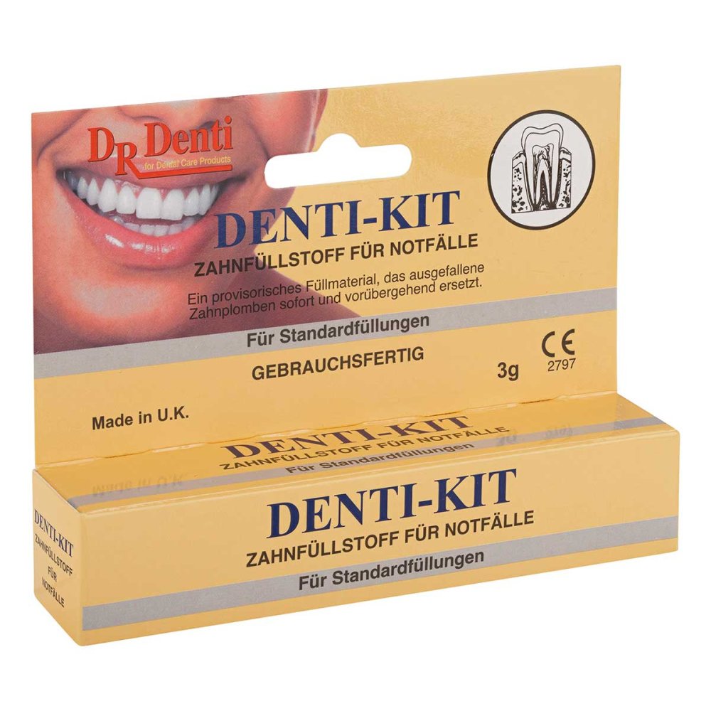 Megadent Deflogrip Gerhard Reeg GmbH Zahnfüllmaterial für ausgefallene Plomben 03149932
