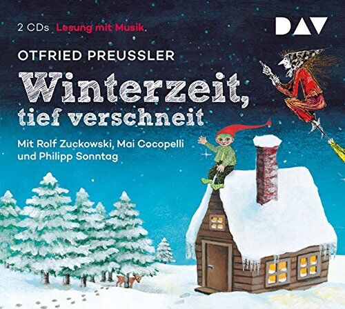 Otfried Preussler - Winterzeit, tief verschneit: Lesung mit Musik mit Rolf Zuckowski, Mai Cocopelli u.a. (2 CDs) - Preis vom 04.10.2026 03:51:26 h