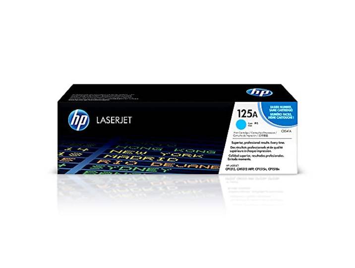 HP 125A Toner Cyan Authentique (CB541A)