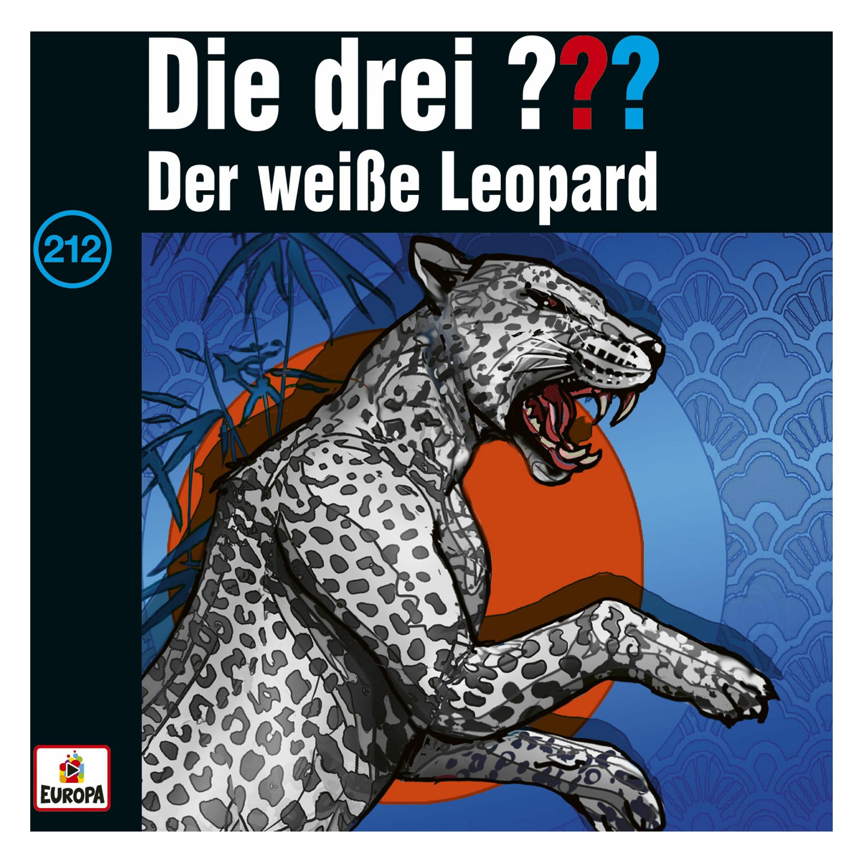 Europa Die drei DREI FRAGEZEICHEN 212 - und der weisse Leopard (Die drei ???, Deutsch) (39813002)